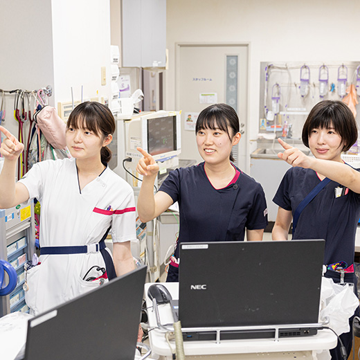 一日の始まりは「安全対策」